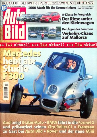 Deckblatt Auto Bild (37/1997)